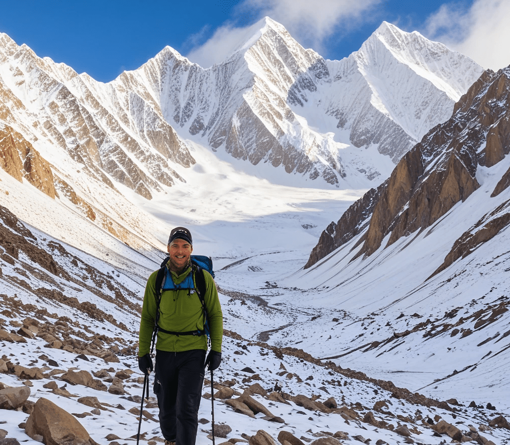 James L hiking