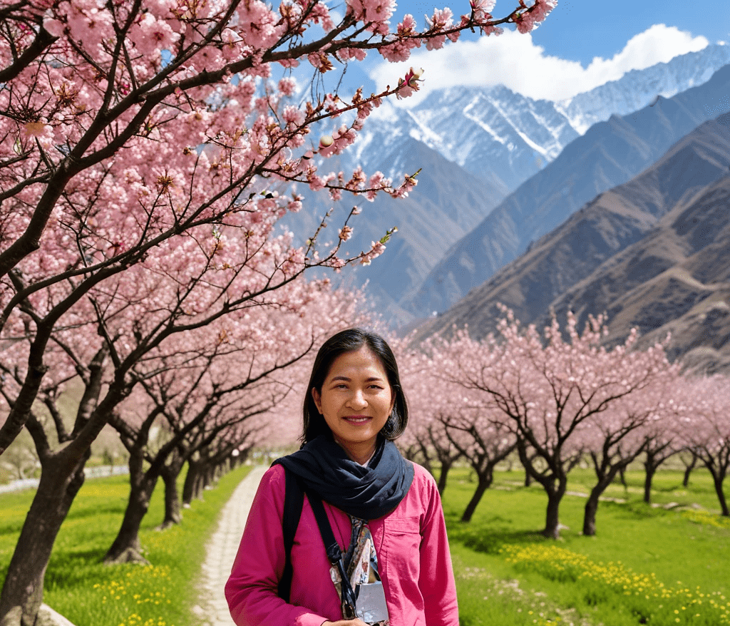 Samira F spring trees