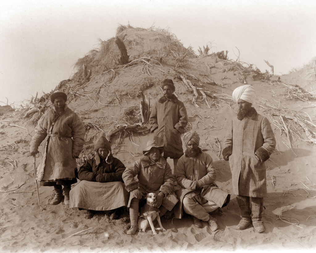 History of Silk Roads in Gilgit-Baltistan-Aurel Stein with sogdians