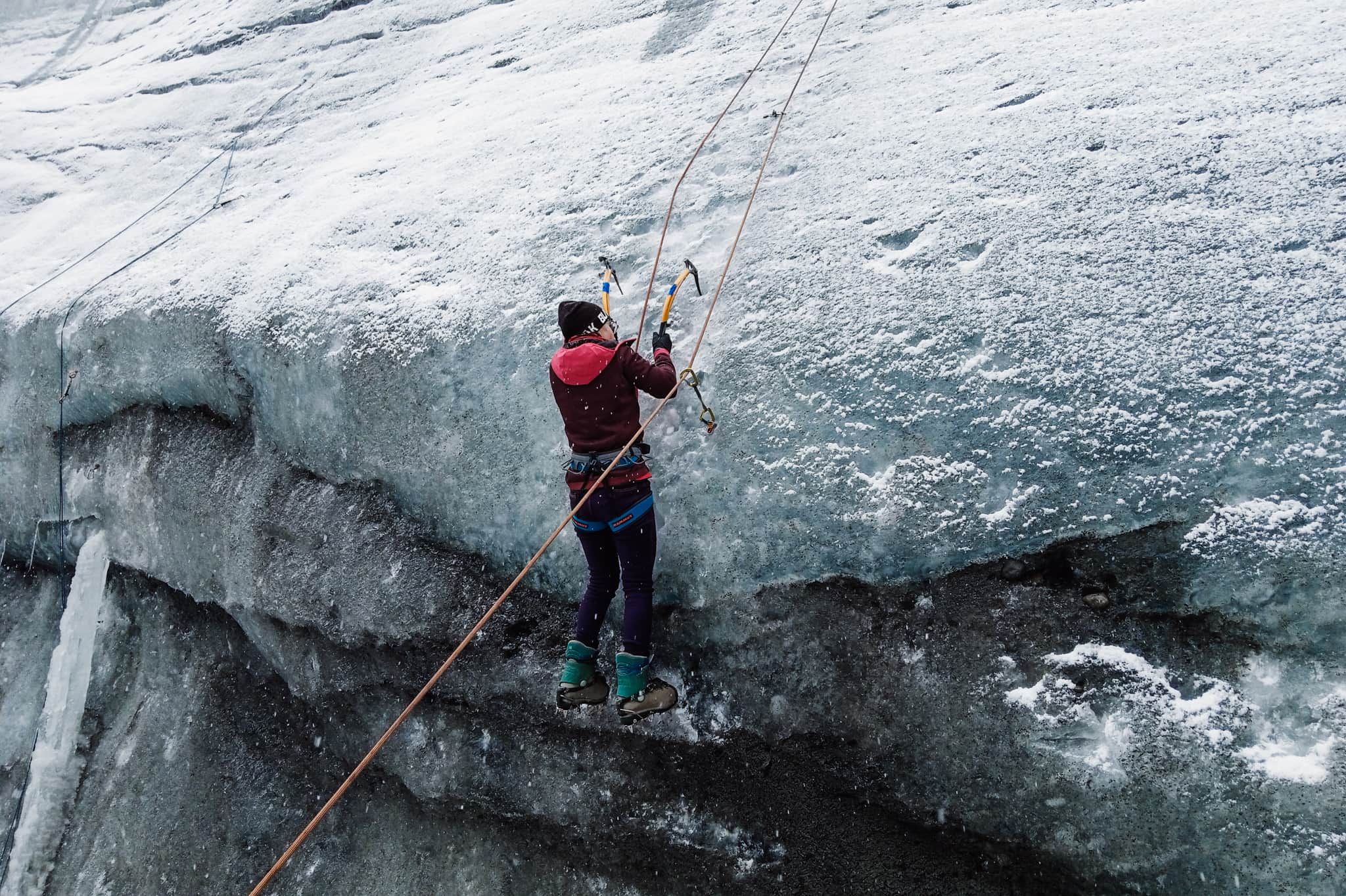 ice climbing in Gilgit